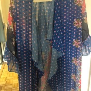 🛑 SOLD 🛑 ON EBAY-Kimono Open Blouse/Coverup